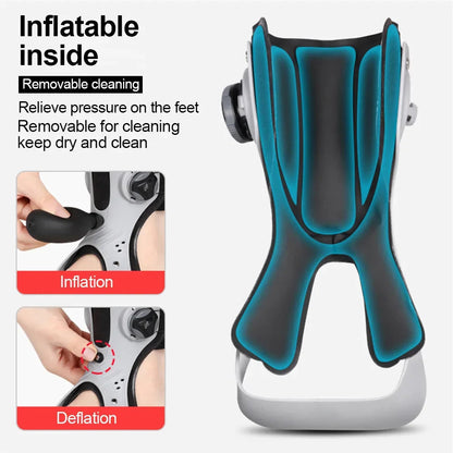 Ankle Brace for Foot Drop, Adjustable Ankle Support Brace with Buckle Closure, Lightweight Ankle Stabilizer for Walking