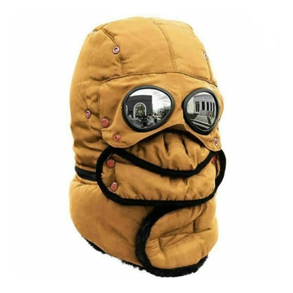 Thermal Beanie with Windproof Face Covering