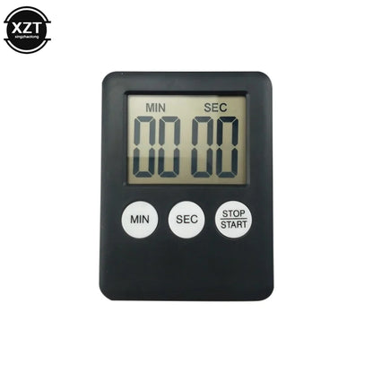 Countdown Timer Magnetic LCD 2.8 Inch Screen Alarm Clock Home Office Study Workout Productivity Tool Kitchen Baking Cooking Interval Trainin