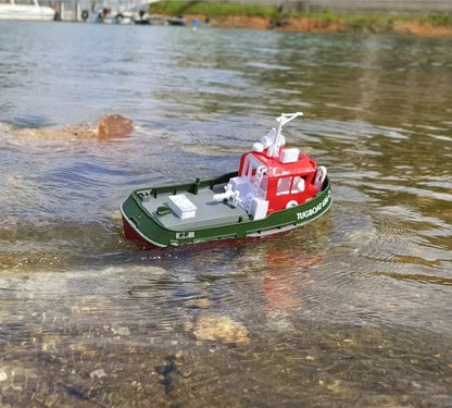 Water Explorer | RC Tugboat with Dual Motors & Long Range Control | Exciting Water Adventures for Outdoor Fun