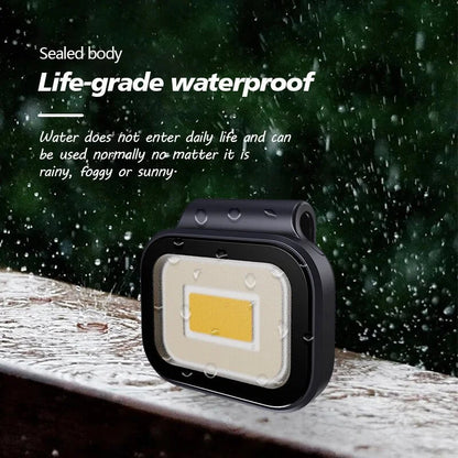Portable LED Camping Lamp with Clip-on Design & Waterproof Feature for Outdoor Adventures