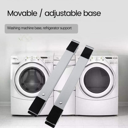 Versatile Appliance Stand | Adjustable Washing Machine Stand with Wheels for Easy Mobility