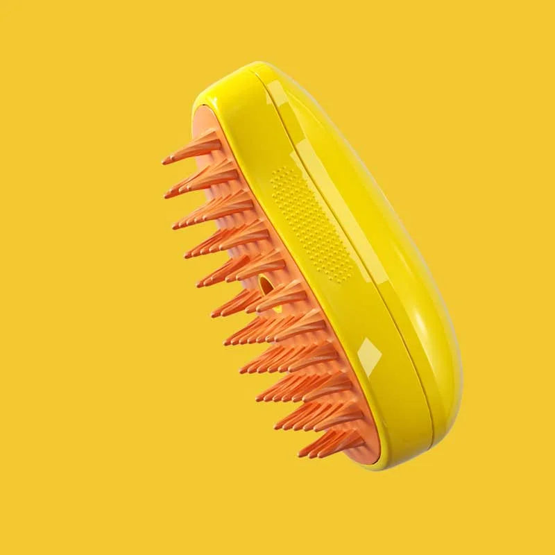 Hydrating Spray Pet Brush for Dogs & Cats with Detangling Mist Function for Long Fur Coat Care