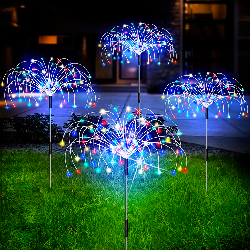 Solar Firework Garden Stake Light with 120 LEDs – Waterproof Outdoor Pathway Accent for Yard, Patio & Pool