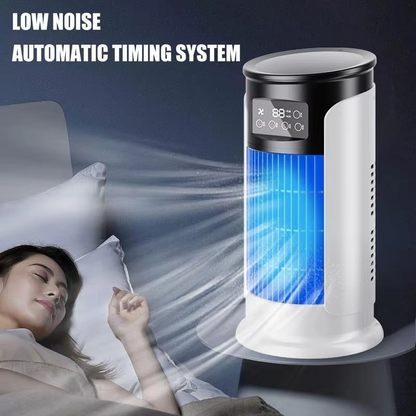 Portable Air Conditioner for Room, Compact Evaporative Cooler with Timer, Quiet Mini Air Conditioner for Desk