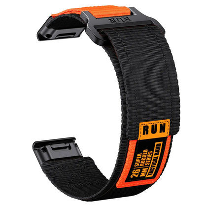 Woven Nylon Watch Band for Smartwatches – Quick-Release Strap with Adjustable Closure, Breathable Sport Band for Fitness & Everyday Wear