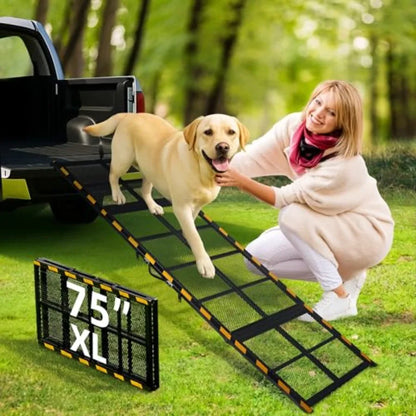 Pet Access | Dog Ramp for Cars with Anti-Slip Surface | Joint-Friendly Design for Easy Pet Access