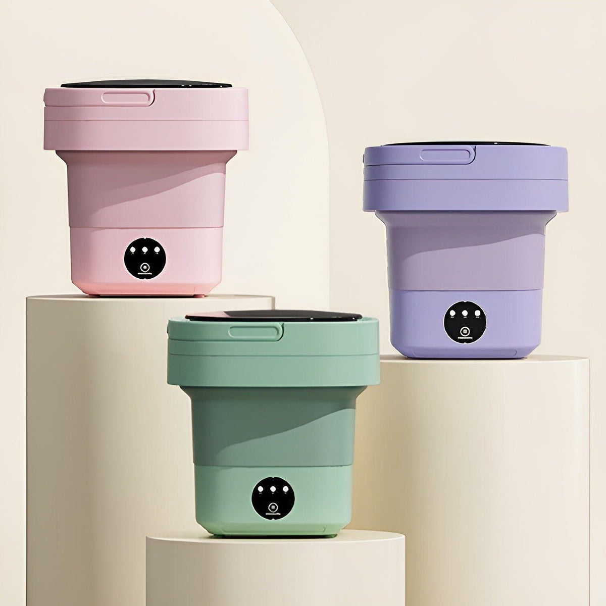 FoldaBowlifte Mini Washing Machine with Dryer | Compact & Portable Solution for Quick Laundry