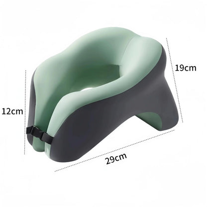 Ergonomic Neck Pillow for Travel – Memory Foam Comfort Support
