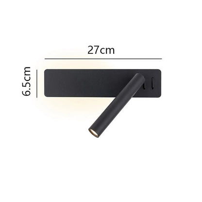 Twirllite LED Lamp - Rotatable Wall Light, Adjustable Brightness