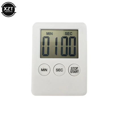 Countdown Timer Magnetic LCD 2.8 Inch Screen Alarm Clock Home Office Study Workout Productivity Tool Kitchen Baking Cooking Interval Trainin