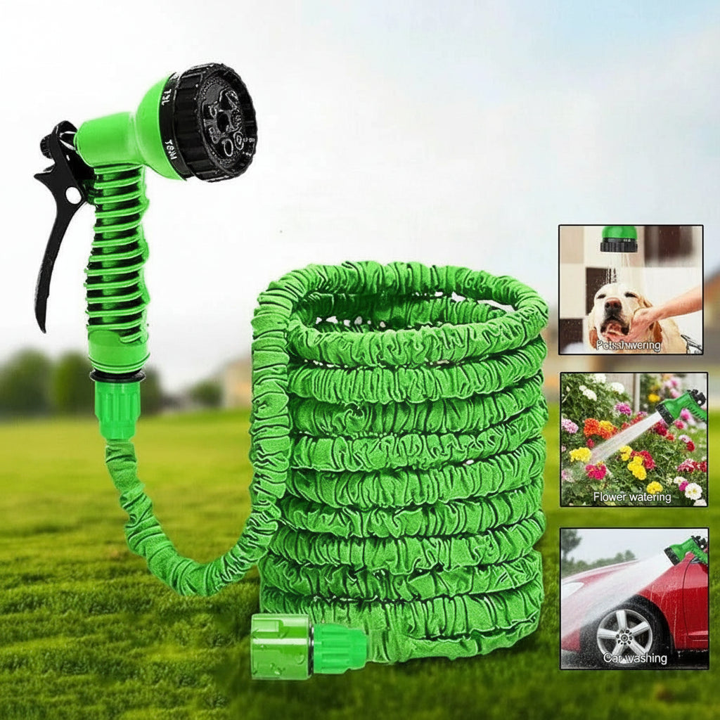 FlexFlow Hose - Expandable Garden Hose - Compact Style - Kink Free