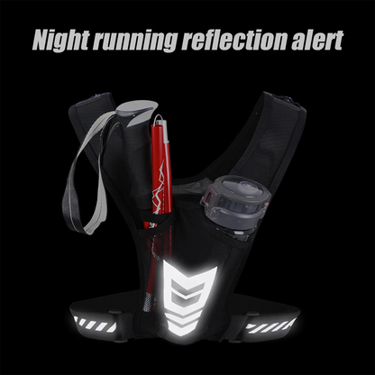 Active Gear | Ultra Light Running Vest with Hydration Holder & Phone Pocket | Comfortable Fit for Outdoor Sports