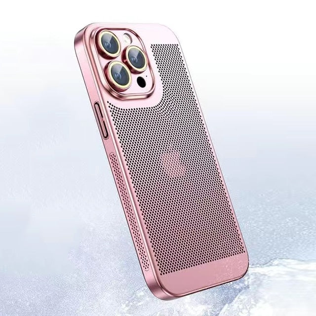 Metal Frame Protective iPhone Case – Slim Clear Cover with Camera Guard & Precise Cutouts for Daily Drop Protection