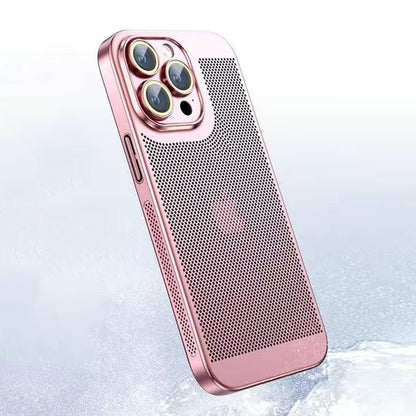 Metal Frame Protective iPhone Case – Slim Clear Cover with Camera Guard & Precise Cutouts for Daily Drop Protection