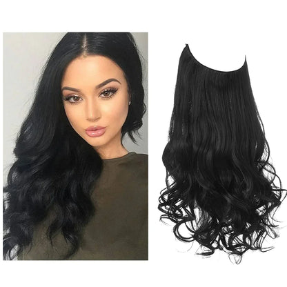 Clip-In Human Hair Extensions 100% Real Remy Hair Add Volume Length 14-18 Inches Heat Resistant Seamless Blend Natural Texture for Everyday