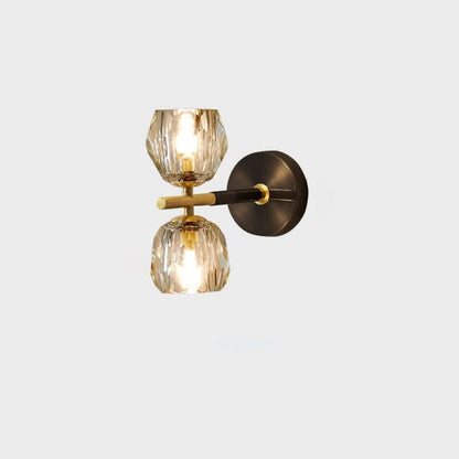 COPRIELLE – Crystal Wall Sconce for Elegant Glow