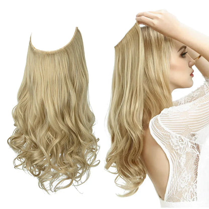 Clip-In Human Hair Extensions 100% Real Remy Hair Add Volume Length 14-18 Inches Heat Resistant Seamless Blend Natural Texture for Everyday