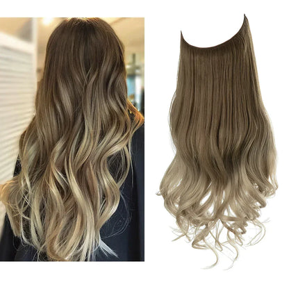 Clip-In Human Hair Extensions 100% Real Remy Hair Add Volume Length 14-18 Inches Heat Resistant Seamless Blend Natural Texture for Everyday