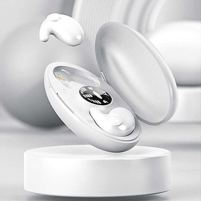 Sleep Earbuds Wireless Bluetooth Invisible In-Ear Headphones with Noise Canceling for Side Sleepers All Night Comfort Ultra Light Mini