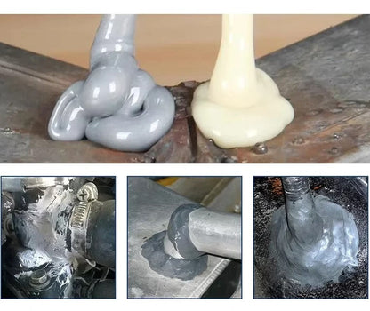Industrial Strength Metal Bonding Putty Stick for Pipe Repairs and Leak Sealing – Heat-Free Metal Fixer for DIY Home and Auto Maintenance