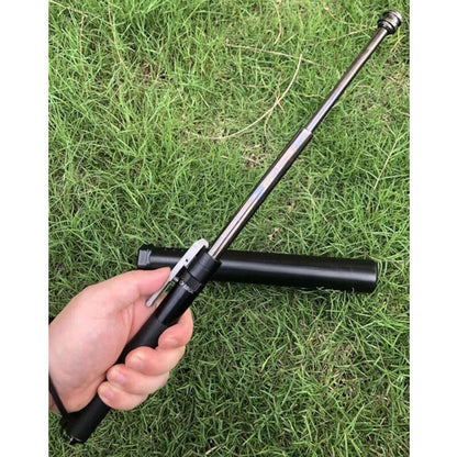 Telescoping Defense Baton for Personal Safety | Compact Collapsible Steel Rod for Walking & Outdoor Security | Ergonomic Grip Walking Stick