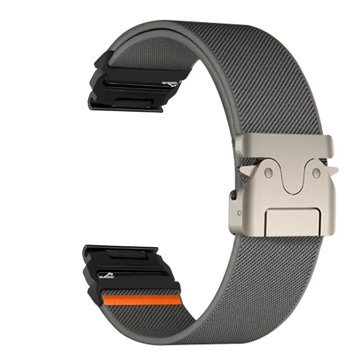 Tactical Nylon Watch Band for Active Smartwatches – Adjustable, Durable Wrist Strap in Multiple Widths – Compatible Replacement