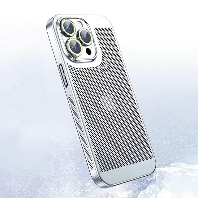 Metal Frame Protective iPhone Case – Slim Clear Cover with Camera Guard & Precise Cutouts for Daily Drop Protection