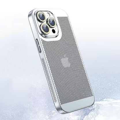 Metal Frame Protective iPhone Case – Slim Clear Cover with Camera Guard & Precise Cutouts for Daily Drop Protection