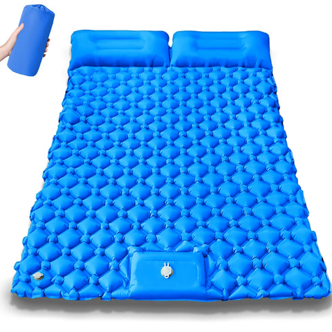 Kieran | Extra-Wide Double Inflatable Camping Mattress with Quick Inflate | Spacious Comfort for Outdoor Adventures