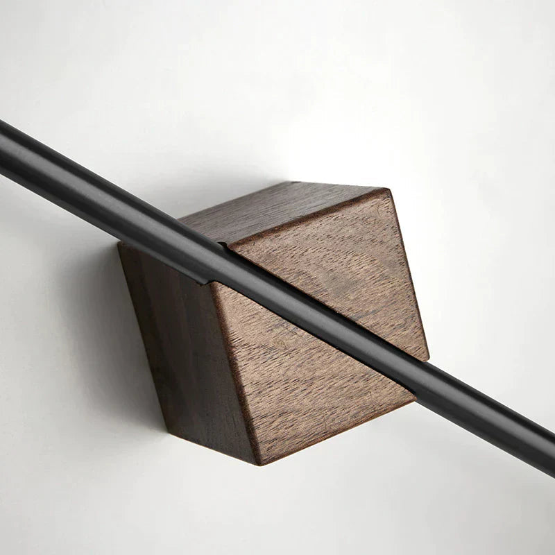 Elegant Wooden Towel Rack with Minimalist Design | Space-Saving Towel Holder for Organized Bathrooms