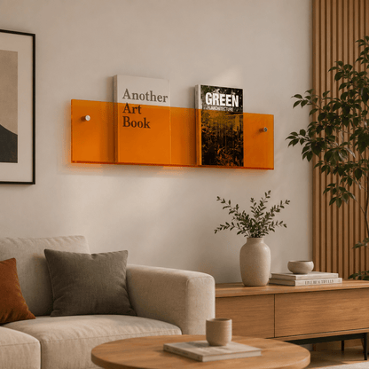 Sable Wall Magazine Holder - Elegant Minimalist Design, Space-Saving Storage