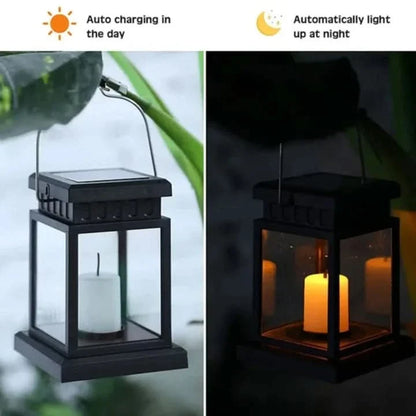 CANDLELIVA – Solar Candle Lantern for Cozy Outdoor Ambience