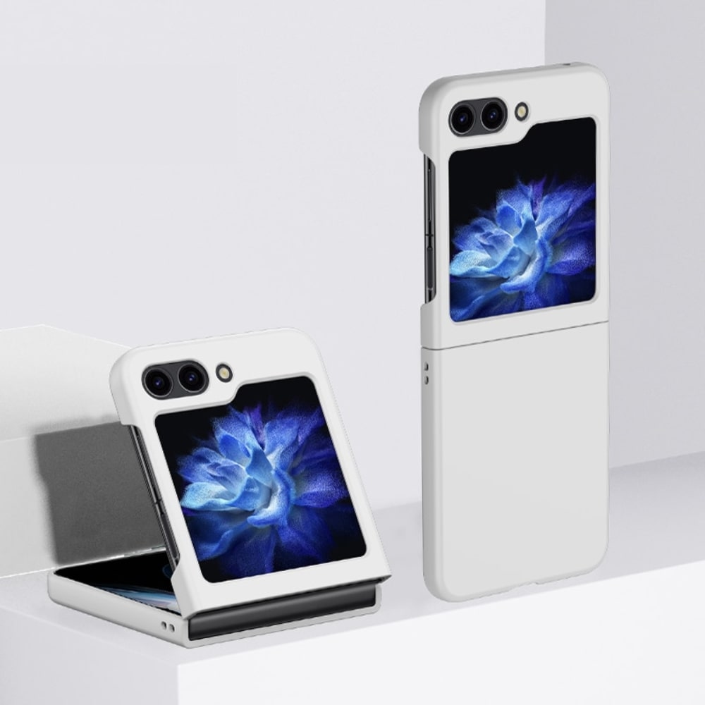 Protective Hard Shell Phone Case for Foldable Flip Smartphones – Wireless Charging Compatible, Raised Edge Screen Protection, Precision