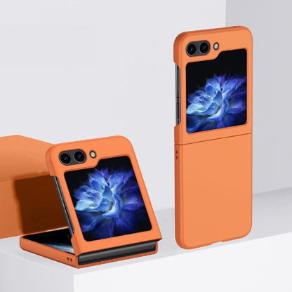 Protective Hard Shell Phone Case for Foldable Flip Smartphones – Wireless Charging Compatible, Raised Edge Screen Protection, Precision