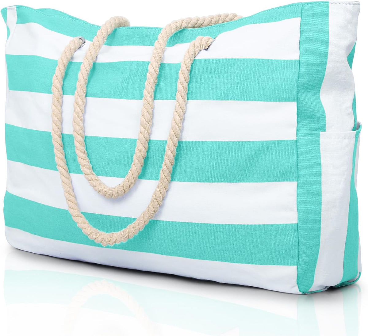 Large Waterproof Tote for Beach - Sandproof Pool and Travel Bag