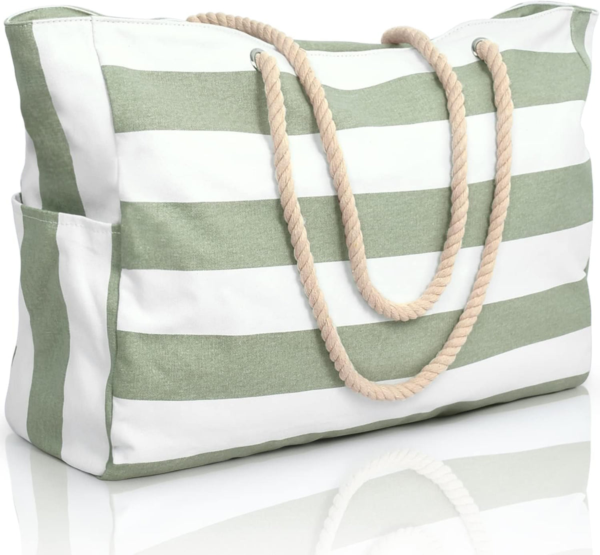 Large Waterproof Tote for Beach - Sandproof Pool and Travel Bag