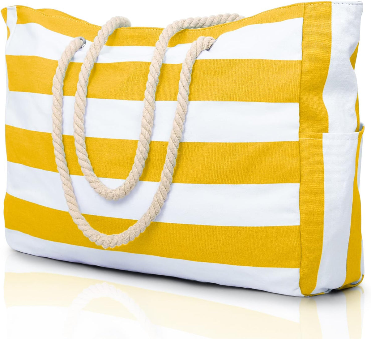 Large Waterproof Tote for Beach - Sandproof Pool and Travel Bag