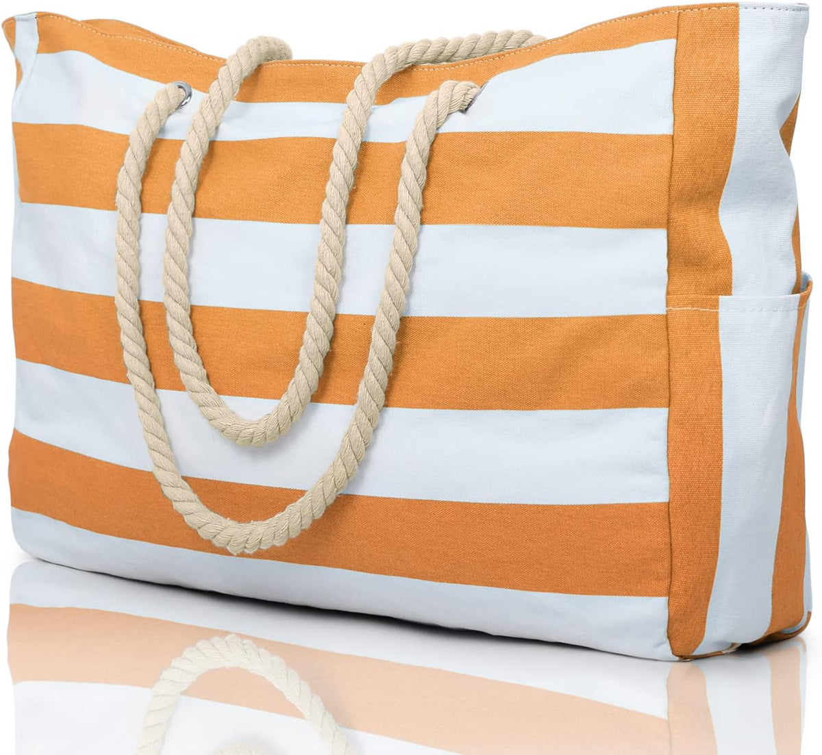 Large Waterproof Tote for Beach - Sandproof Pool and Travel Bag