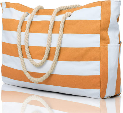 Large Waterproof Tote for Beach - Sandproof Pool and Travel Bag