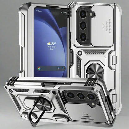 Reinforced Armor Case for Galaxy Z Fold 6 & Z Fold 5 – Drop-Resistant Phone Shell with Precise Hinge Coverage & Full-Access Design for