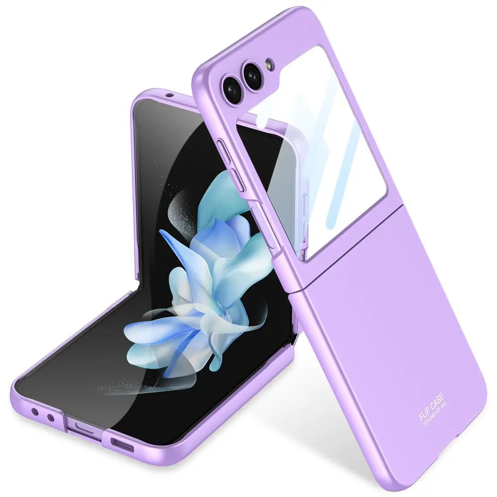 Slim Matte Case for Samsung Galaxy Z Flip 5 - Anti-Fingerprint Scratch Protection with Precise Fit