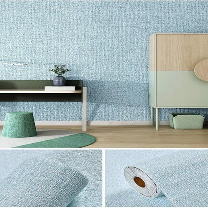 3D Foam Wall Covering Self-Adhesive Fabric-Look Panels Peel and Stick Waterproof Textured Decor for Bedroom Living Room DIY Renovation Rente