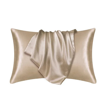 Pure Mulberry Silk Pillowcase 20×28 Inch Gold Standard Pillow Cover for Hair & Skin Care Cooling Breathable Bedroom Sleep Accessory Anti-Fri
