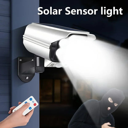 2000LM Motion Sensor Solar-Powered LED Security Floodlight