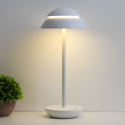 Scandinavian Minimalist | Cordless LED Table Lamp with Touch Dimming | Versatile Rechargeable Light for Cozy Spaces