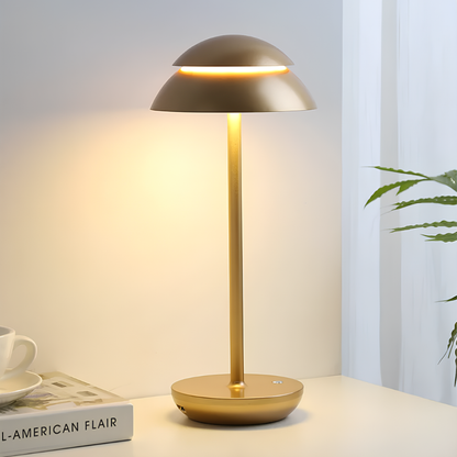 Scandinavian Minimalist | Cordless LED Table Lamp with Touch Dimming | Versatile Rechargeable Light for Cozy Spaces