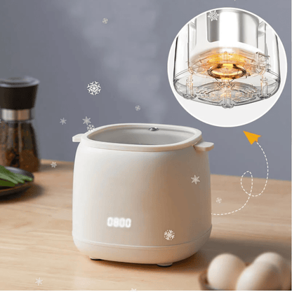 6-Mode Electric Egg Cooker – Automatic Hard Soft Medium Boiled Eggs for Breakfast Meal Prep Quick Kitchen Appliance
