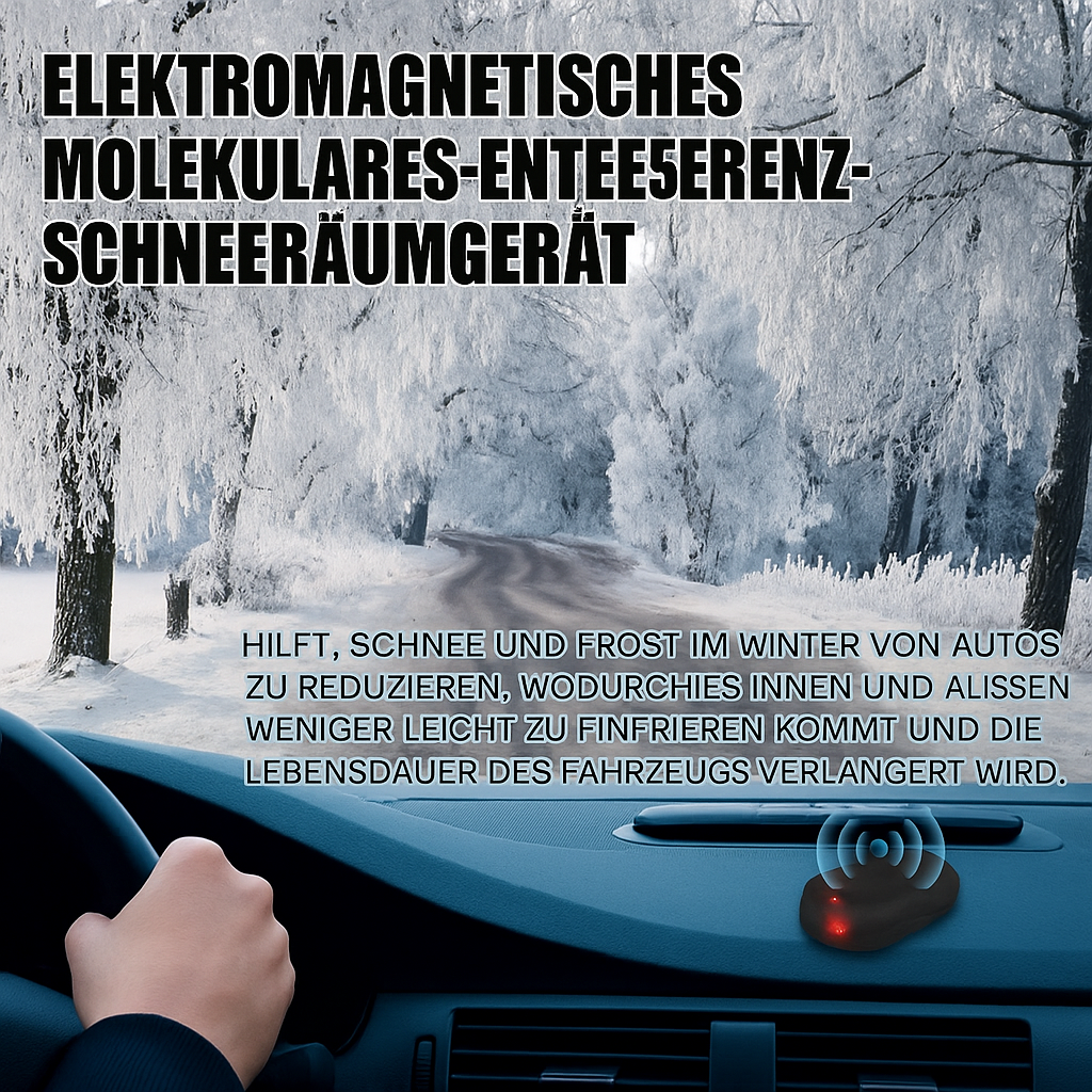 Solar-Powered Windshield Ice Remover for Cars Automatic Defrosting Tool Safe Winter Driving Accessories