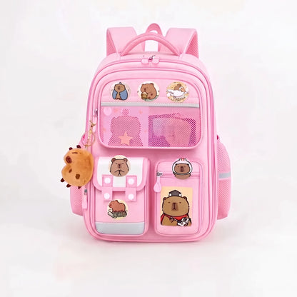 Kids School Backpack with Multi-Compartment Organization & Adjustable Straps for Elementary Students